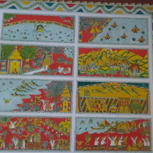 Manjusha Painting on Handmade Paper 06