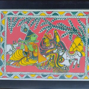 Manjusha Painting on Handmade Paper 07