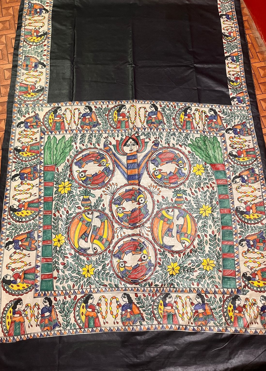 Tusser Silk Saree - 02 - Image 2