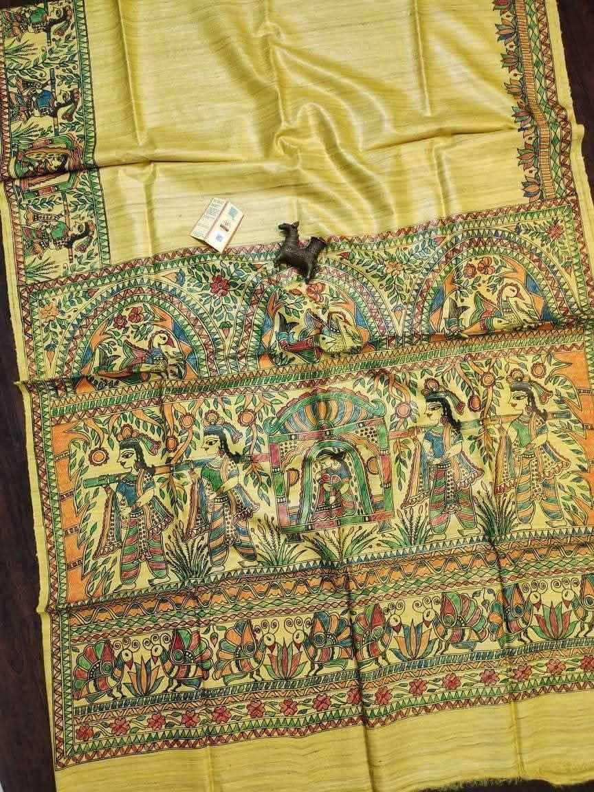 Tusser Silk Saree - 02 - Image 6