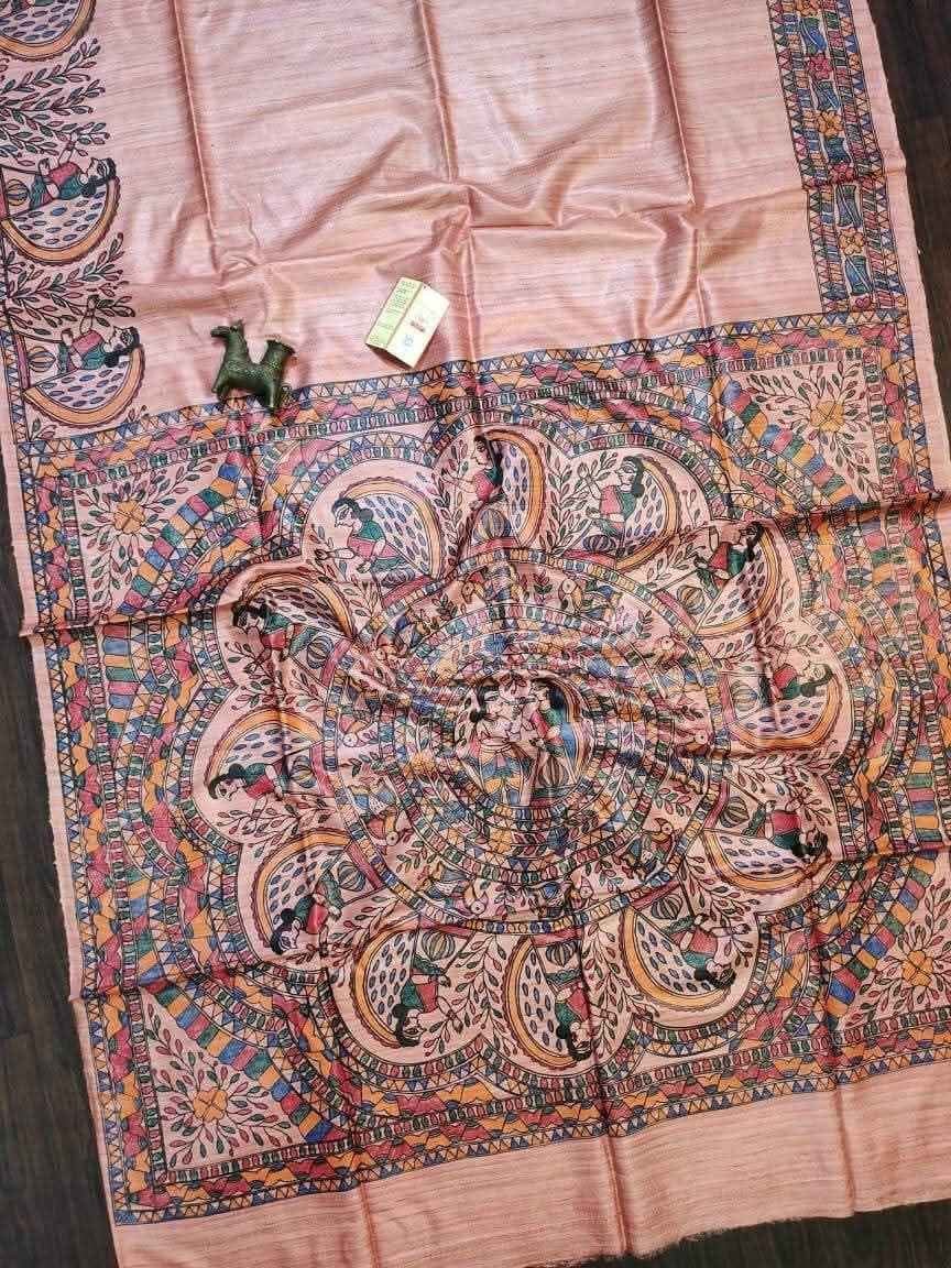 Tusser Silk Saree - 02 - Image 7