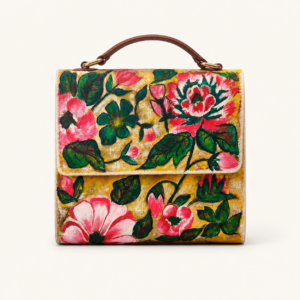 Flower Blossoms Canvas Sling Bag