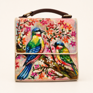 Love Birds Canvas Sling Bag