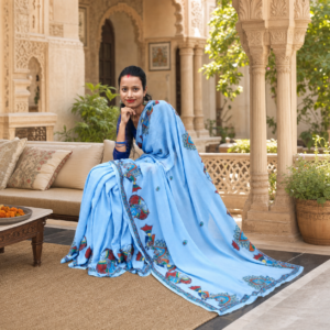 Madhubani Ambar Chiffon Saree