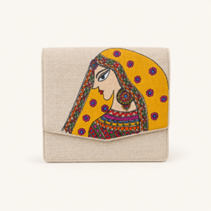 Madhubani Cotton Sling Purse