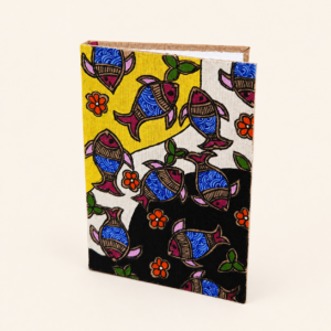Madhubani Fish Cluster on Notepad