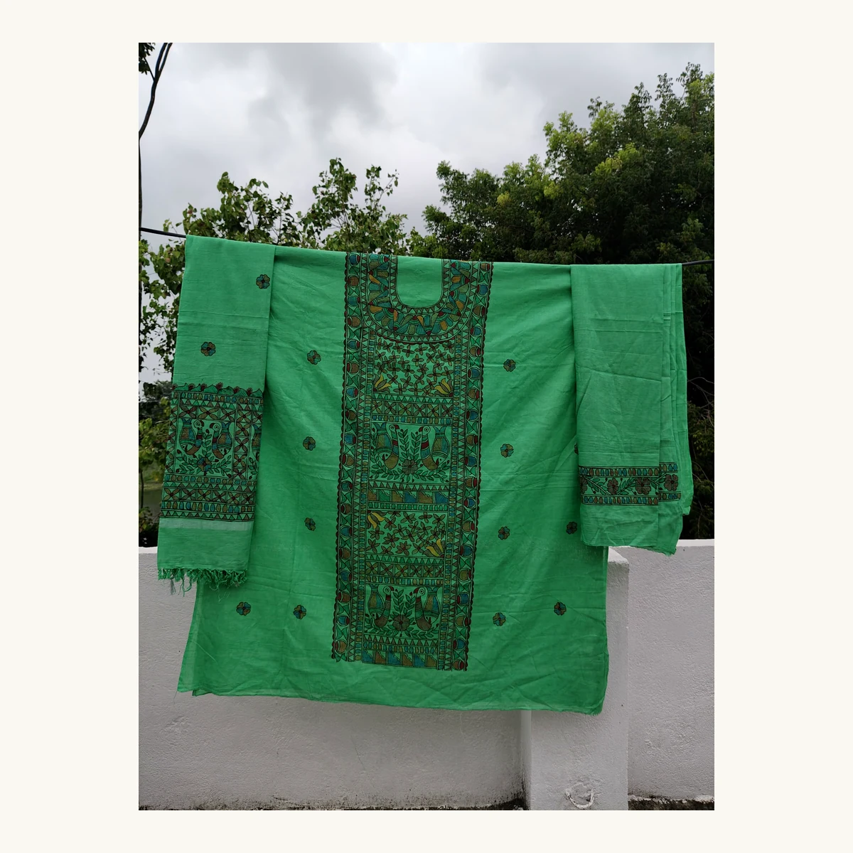 Madhubani Hariyali Suit