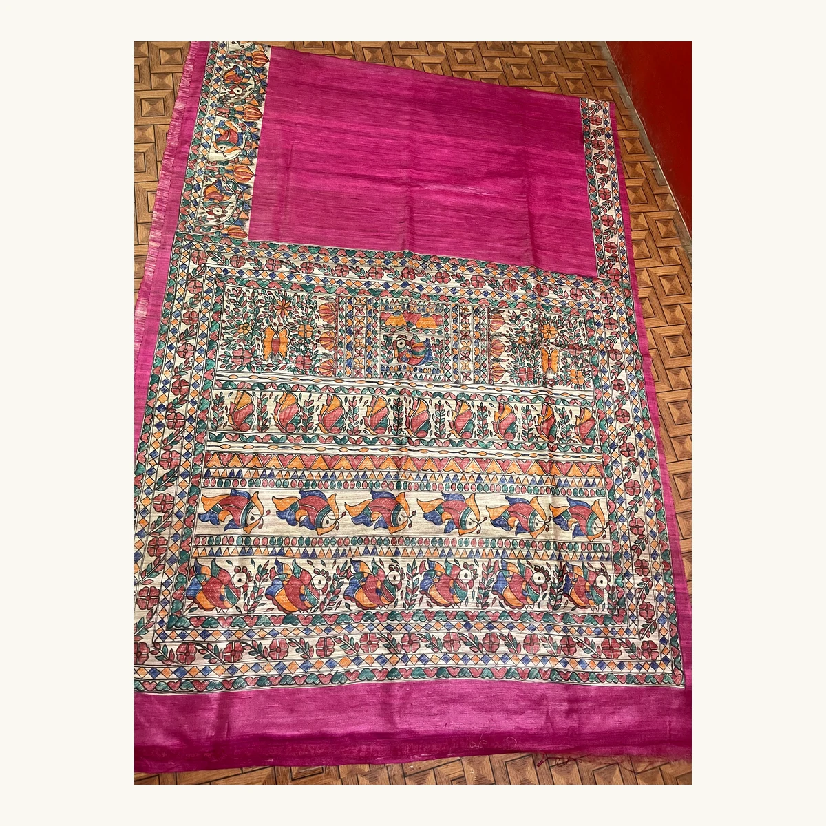 Madhubani Jeeva Mandal Suit