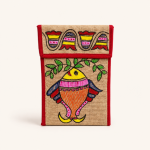 Madhubani Matsya Mobile Holder