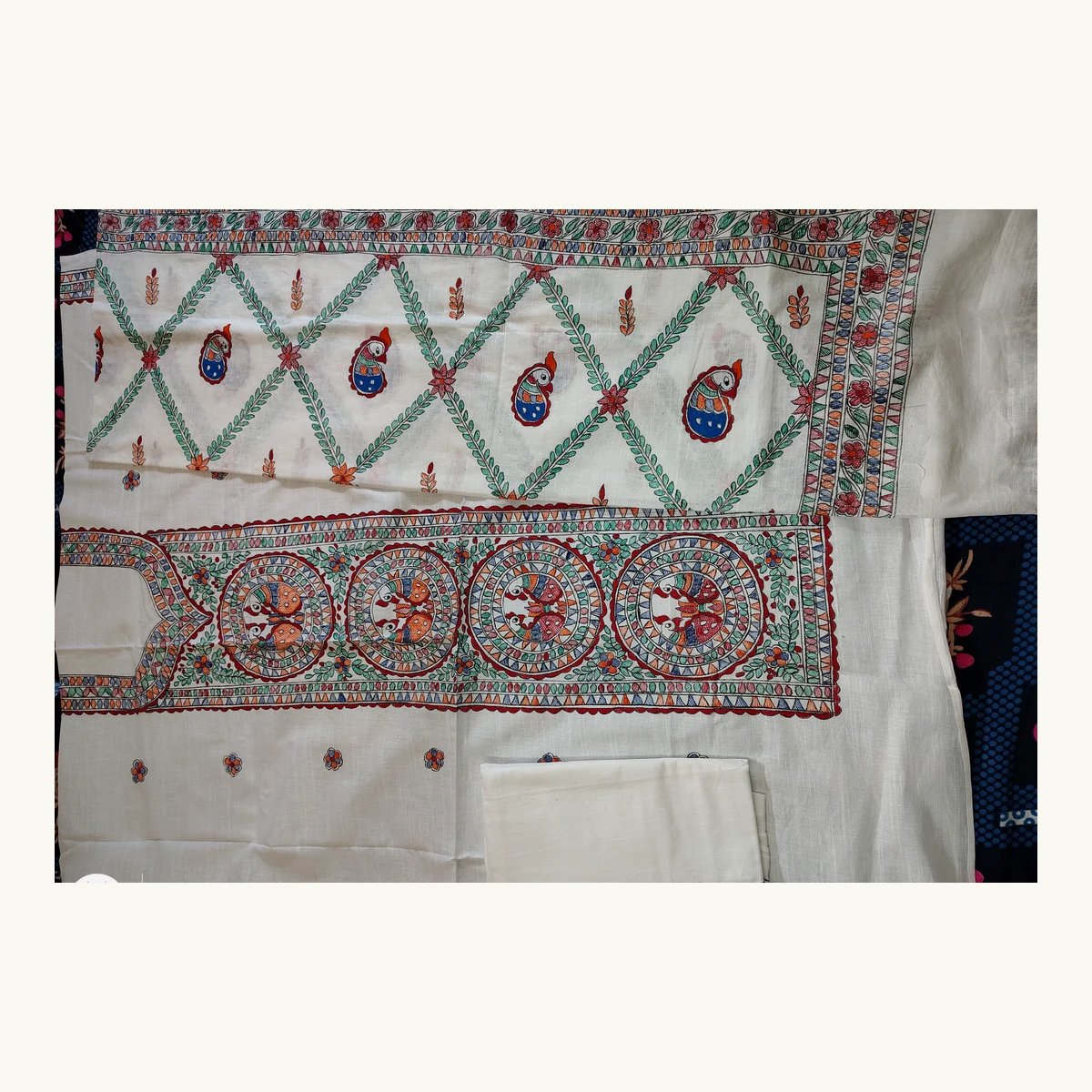 Madhubani Mayuri Suit