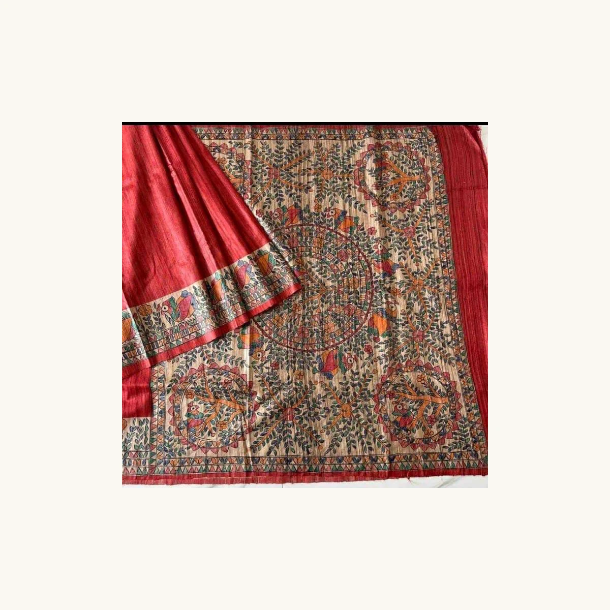Madhubani Prakriti Saree
