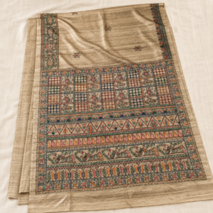 Madhubani Upwan Tussar Saree