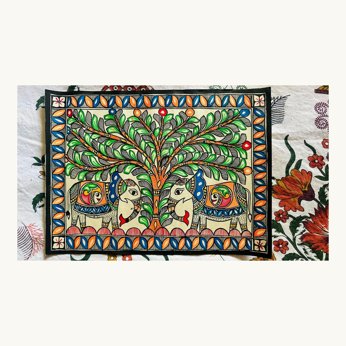Madhubani Van Mithila Painting