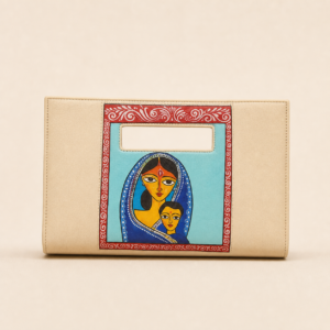 Mother and Child. Inspired From Jamini Roy