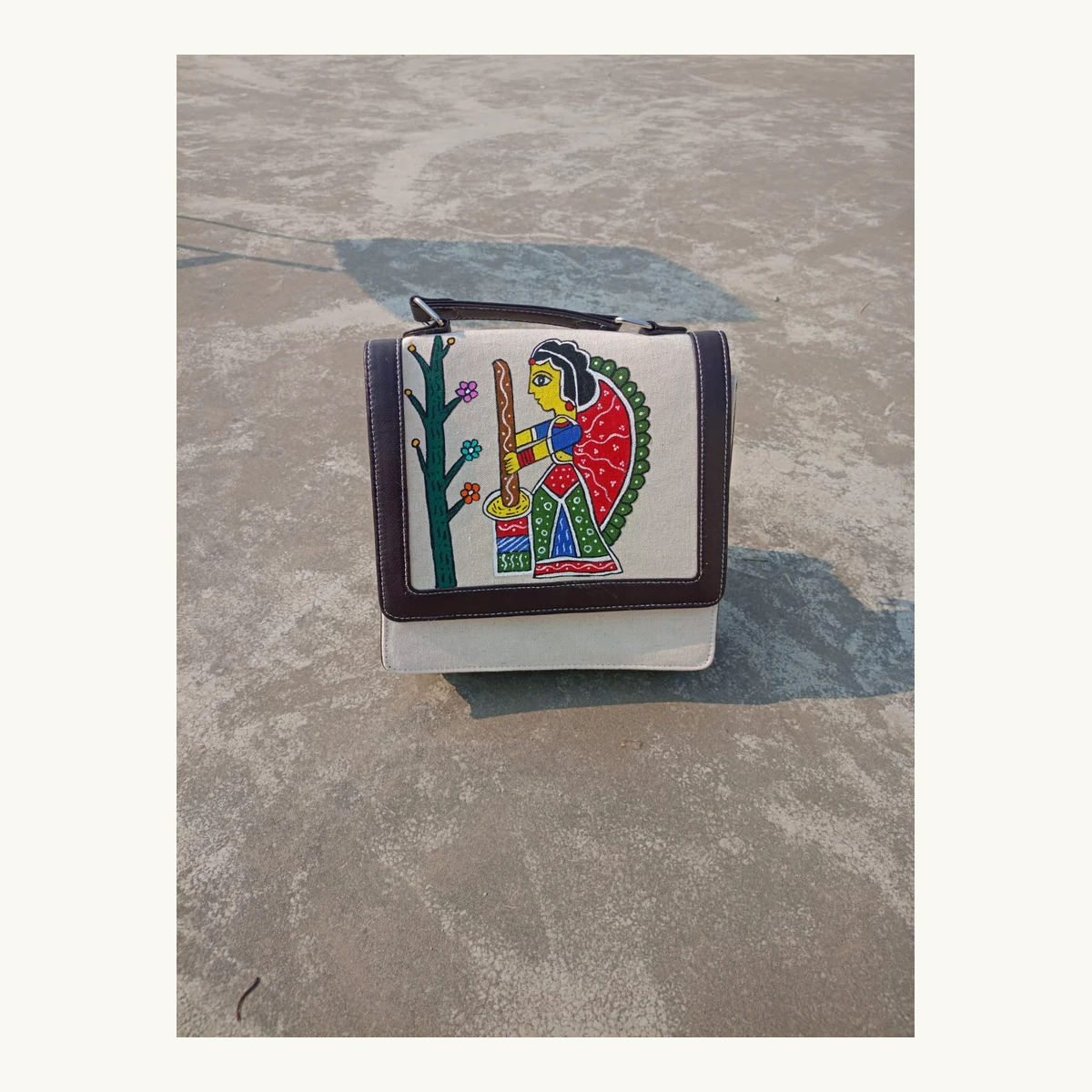 Tikuli Rexine Sling Purse